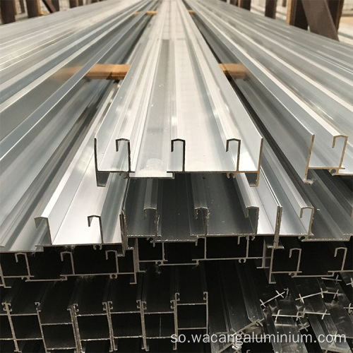 Muuqaalka aluminium ee albaabada / daaqitaanka budada / budada